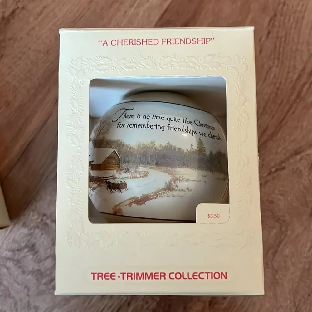 Hallmark Tree-Trimmer Collection Vintage 1979 Ornaments